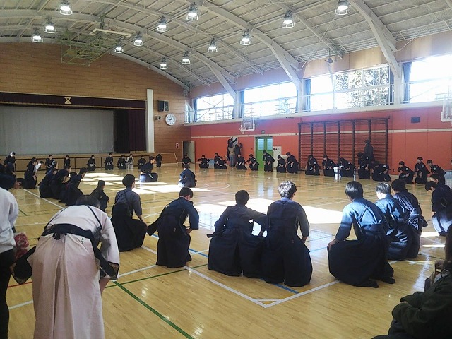 R1国立剣道連盟との合同練習